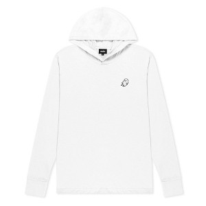 Dalix Mens Ghost Hooded Long Sleeve Jersey Tee - 1 of 4