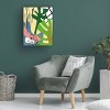 Trademark Fine Art 35" x 47" Melissa Wang 'Tropical Series II' Unframed Wall Canvas: Modern Vertical Nature Artwork - 4 of 4