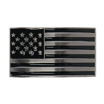 Ctm American Flag Belt Buckle, Silver : Target