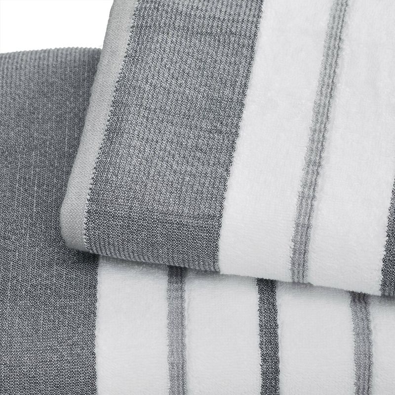 6pc Striped Towel Set - Isla Jade, 5 of 11