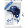 Trends International MLB Toronto Blue Jays - Drip Helmet 22 Framed Wall Poster Prints - 3 of 4