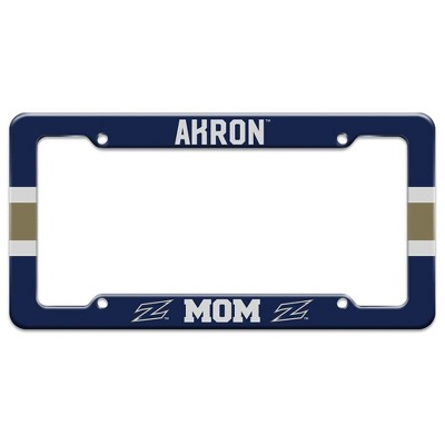 University of Akron Mom License Plate Tag Frame