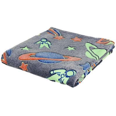 The Lakeside Collection Glow-in-the Dark Blanket 50"x60"
