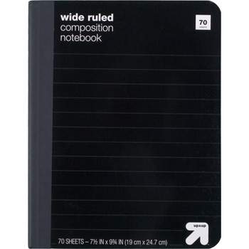 Wide Ruled  Composition Notebook - up & up™