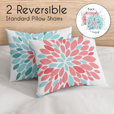 Full White Microfiber Reversible Kids Comforter Set