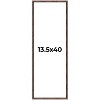 PosterPalooza | 13.5x40 Thin Bamboo Picture Frame, UV Acrylic, 2 Finishes - Gold and Brown - 2 of 4