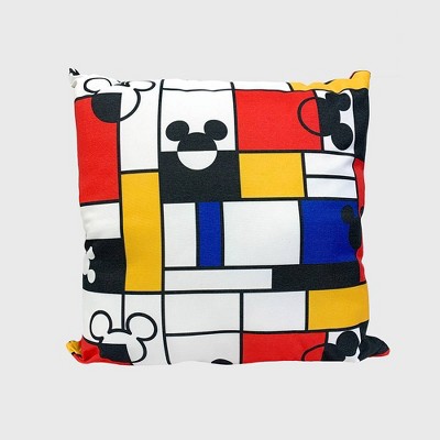 Disney Cruise Autograph - Mickey | 2023 | Pillow Cover | Machine Washable |  18x18 | Indoor & Outdoor