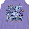 Girls' - Instant Message - Bright Stars And Fireflies Graphic Sleeveless Aline Dress - 2 of 4