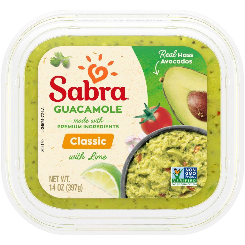 Sabra Guacamole with Lime - 14oz, 4 of 6