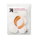 Latex Free Cosmetic Rounds - 12ct - White - up & up™