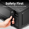 Chefman Countertop Microwave Oven 0.7 Cu. Ft., 700 Watts with 6 Presets and 10 Power Levels - Black - 4 of 4