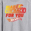 Men's - Hot Wheels - Valentine's Made to Race Long Sleeve Graphic T-Shirt - 2 of 4