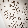 11.25"H Sullivans Christmas Pierced Snowflake Lantern, Cream, Indoor Christmas Decor - 2 of 4
