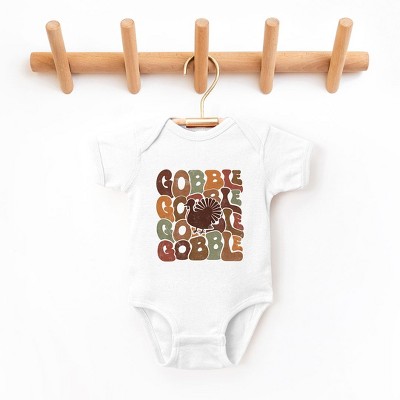 The Juniper Shop Gobble Turkey Baby Bodysuit
