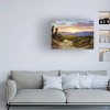 Trademark Fine Art-Anthony Casay 'Desert Scene' Canvas Art - 2 of 4