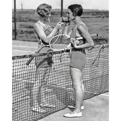 Poster Master Smoking Tennis Girls  16x20
