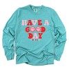 Simply Sage Market S.W.Smiley Have a Good Day Smiley Face Garment Dyed Long Sleeve - 2 of 4