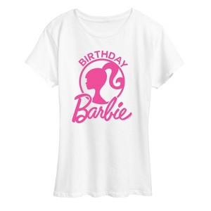 Women's - Barbie - Birthday Short Sleeve Graphic T-Shirt - 1 of 4