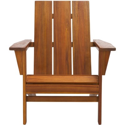 Alton Adirondack Chair Indoor/Outdoor - PAT6801 - Teak - Safavieh