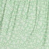 green ditsy flower