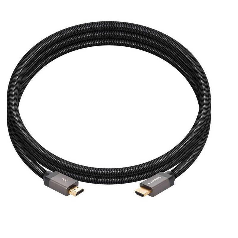 Monoprice 8K Braided HDMI 2.1 Cable - 3 Feet - Black | Certified Ultra High Speed, 8k@60Hz, 48Gbps, Compatible With Sony PS5 / PS 5 Digital Edition /, 4 of 7