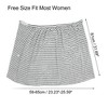 Unique Bargains Shower Wrap Towel for Women Adjustable Bath Wrap with Pocket Coral Fleece 1 Pc - 4 of 4