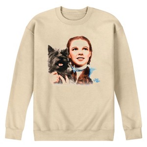 Men's - Wizard of Oz - Dorothy And Toto Graphic Fleece Sweatshirt - 1 of 3