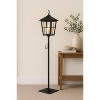 Metal Lantern Post with Wreath Holder 43.25"H - 2 of 4