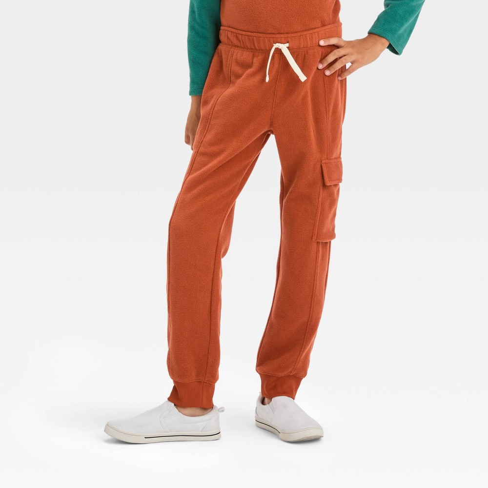 UPC 197543272862 - Boys' Micro Fleece Cargo Pants - Cat & Jack™ Brown ...