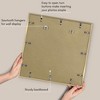 Americanflat 20x20 Picture Frame with Polished Plexiglass - Use as 8x10 Frame with Mat or 20x20 Frame Without Mat - Streamline Collection - Gold - 4 of 4