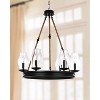 Fritz Chandelier - LIT4393 - Black - Safavieh - 3 of 4