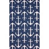 Nuloom Hand Hooked Despina Indoor/ Outdoor Area Rug, Square 6' x 6', Blue - 2 of 4