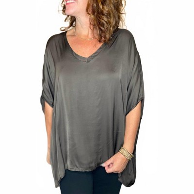 Women's Justin Silk Top - Sofia Collections