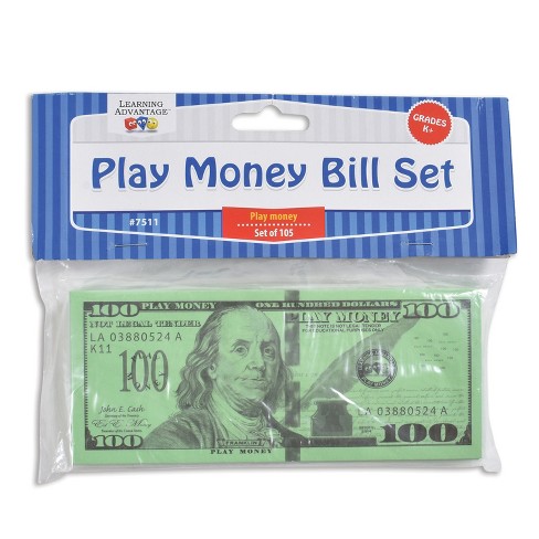 Melissa & Doug Play Money Set - Educational Toy With Paper Bills And  Plastic Coins (50 Of Each Denomination) And Wooden Cash Drawer For Storage  : Target