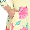 Plus Size Floral Printed Cold Shoulder Tunic - 4 of 4