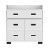 NicBex 5-Drawer Dresser for Bedroom,Classic Wooden Dressers with Black Metal Handles,Chest of Drawers for Living Room,Reading Room,Hallway - 4 of 4