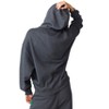 Future Planet Womens Saturn Premium Pullover French Terry Soft Cotton Hoodie Sweatshirt Loose Fit Charcoal - 2 of 4