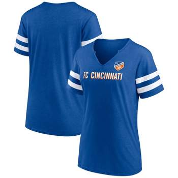 MLS FC Cincinnati Women's Split Neck Team Specialty T-Shirt