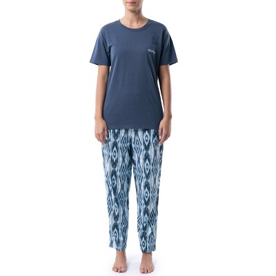 Wrangler Women's and Women's Plus Short Sleeve Pajama Set