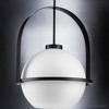 Urban Ambiance Luxury Mid-Century Modern Pendant 21.625''H x 16.125''W,  Midnight Black Finish,  Albuquerque Collection, UHP4345 - 4 of 4