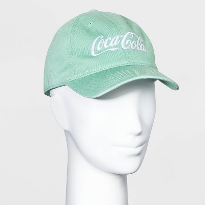 Women's Coca-Cola Baseball Hat - Green One Size