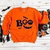 Simply Sage Market Women's Graphic Sweatshirt Boo Face - 3 of 4