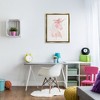 Stupell Industries Pastel Smiling Unicorn Pink Flower Blossom CrownFloater Canvas Wall Art - 2 of 4