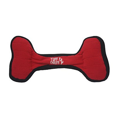 Multipet Tuff Enuff Bone Durable Plush Dog Toy