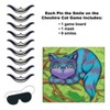 Beistle Pin The Smile On The Cheshire Cat Game, 16" x 18", (4/Pkg) Multicolored - 3 of 4
