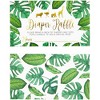 Blue Panda 60 Counts Baby Shower Diaper Raffle Tickets, Lottery Invitation Insert Cards Baby Shower Game Supplies for Boys or Girls, Jungle Safari - 3 of 4