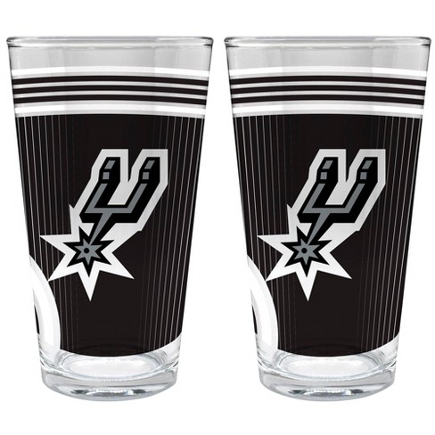 Nba San Antonio Spurs 2pc Pint Glass Set : Target