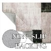 Acekool Abstract Rug - Machine Washable Non-Slip Indoor Carpet for Living Room, Entryway & Bedroom - 4 of 4