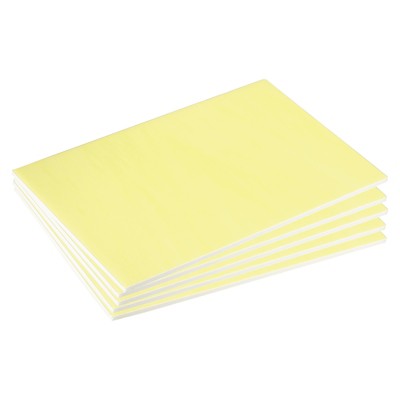 Unique Bargains Polystyrene Core PVC Film Art DIY Presentations Craft Foam Boards 5 Pcs