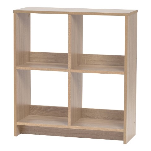 Iris Usa Tachi Modular Wood Stacking Storage Box With Shelf, Light